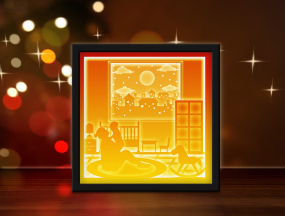 Best Mom Ever Light Box: Graphics & Print Templates
