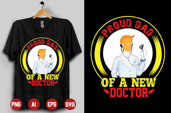 Father T-shirt Design: Graphics & Print Templates