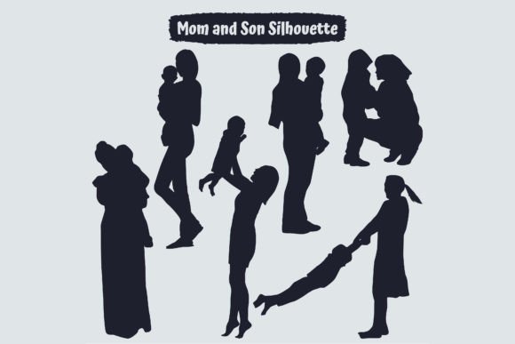 Mom and Son Silhouettes: A Designer's Review